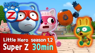 [Super Z 1,2] Little Hero Super Z l 30min Play l Alphabet Game F l