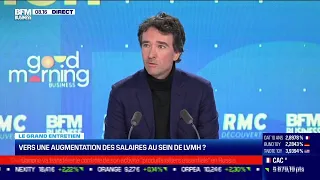 Vers une augmentation des salaires au sein de LVMH ?