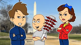 Classic Caillou Goes to Washington, DC/Beats Me Up/Grounded