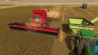 BIG FLATS TEXAS USA #9 | Time Lapse | Farming Simulator 22 | FS 22 | Harvest