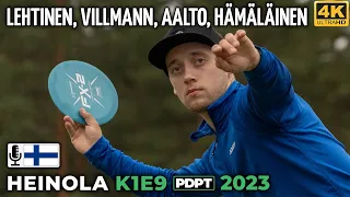 Heinola K1E9 Pro Tour 2023, Lauri Lehtinen, Mauri Villmann, Joonas Aalto, Miio Hämäläinen | PDPT 4