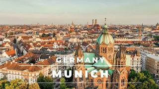 Munich Germany by drone 4k - DJI Mavic 2 Pro | Germany Travel