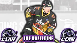 Glasgow Clan Sign Joe Hazeldine