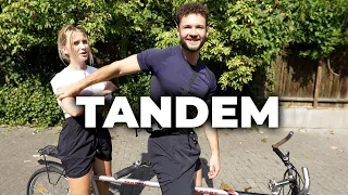 Tandem fahren mit Ema