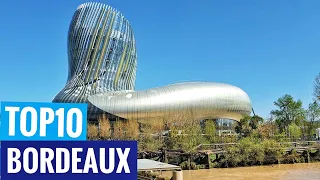 Top 10 sightseeing spots in Bordeaux 🇨🇵 10 Best Tourist attractions (France travel)