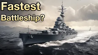 The Untold Story of the Speed King: Fastest WWII Battleship Exposed