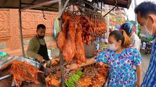 So Delicious! Roasted Duck, Chicken, Pork, Quail & More in Phnom Penh - Cambodian street food