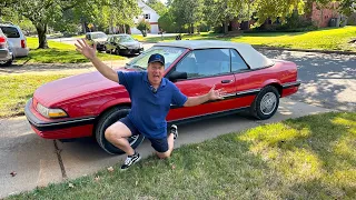 I Bought a Low Mileage 1990 Pontiac Sunbird Convertible Was it Worth it?