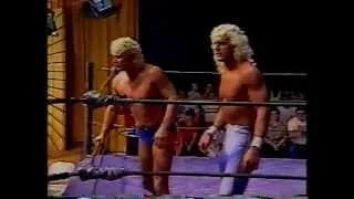 1/2 Rock & Roll RPM's vs. Jeff Jarrett & Billy Travis CWA Memphis 08/29/1987