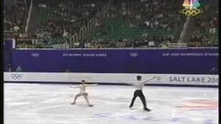 Ponomareva & Sviridov (UZB) - 2002 Salt Lake City, Figure Skating, Pairs' Short Program