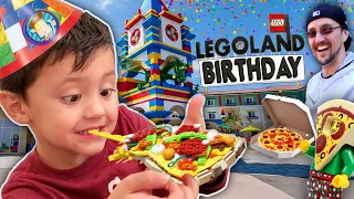LEGOLAND BIRTHDAY!  Shawn Turns 4!!  (FV Family 4th Bday Vlog)