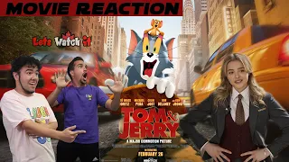 Tom and Jerry (2021) HILARIOUS MOVIE REACTION!!! | FIRST TIME WATCHING!!!