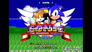 Sonic Hack Longplay - Sonic Delta 40Mb v0.69 (SHC 2021)