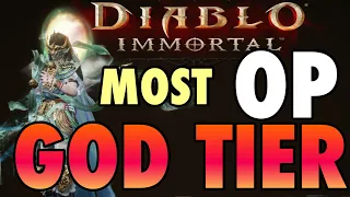 EXPLOSIVE DAMAGE! God Tier Blood Knight PvP Build. INSANE SPEED, INVULNERABLE! Diablo Immortal