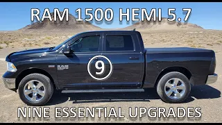 Ram 1500 - Nine Essential Upgrades