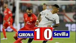 Girona vs Sevilla 1-0  La Liga 28/04/2019