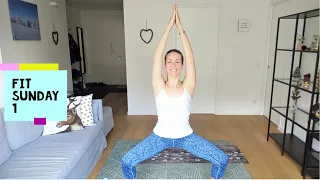 DAY 4 Pilates at Home Challenge -  Fit Pilates Sunday workout | Pilates Fusion workout