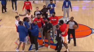 Nerlens Noel and Solomon Hill fight