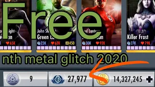 Injustice Gods Among Us - Nth Metal Glitch FREE packs 2020 (READ DESCRIPTION)