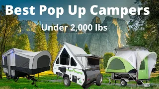 Best Pop Up Campers Under 2,000 lbs | Forest River, SylvanSport GO and A-Liner Trailers Compared