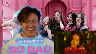 Great Debut! | STAYC 'SO BAD' MV | REACTION!!!