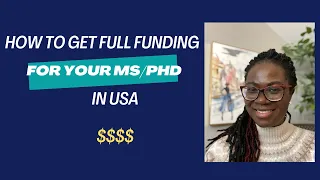 How to Get Full Funding for Your Masters and PhD in USA | How to Get Graduate Assistantships in USA