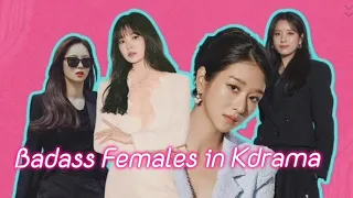 Badass Females in Kdrama 😎