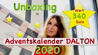 UNBOXING Luxus-Adventskalender 2020 von DALTON❗️Warenwert 340 Euro mit Mega Rabatt-Code ⎮Kirsty Coco