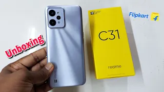 Realme C31 Light Silver Colour Unboxing on Flipkart