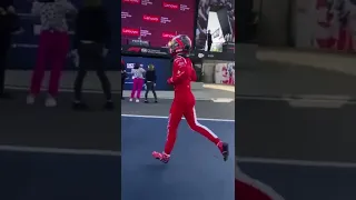 Charles Leclerc & Arthur Leclerc share a hug after race win #f1 #fyp #f1shorts #shorts #ferrarif1