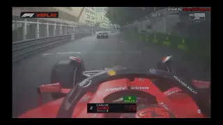 Carlos Sainz save at Monaco GP