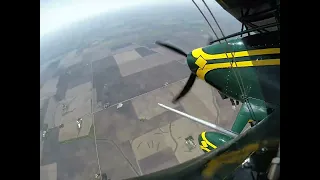 Pitts S2C fun, flat spin