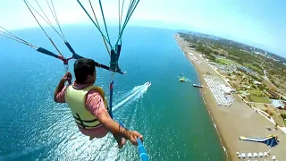 Parasailing At Antalya - Turkey