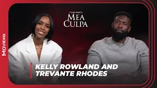 Kelly Rowland and Trevante Rhodes Talk Tyler Perry's Erotic Thriller Mea Culpa | Interview