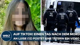 FREUDENBERG: Auf Tiktok! Einen Tag nach dem Mord an Luise (12) postet eine Täterin ein Tanzvideo