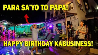 PART1 HAPPY B DAY KABUSINESS! ANG SURPRESA NI PAPADINZ😍