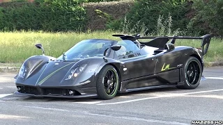 Pagani Zonda 760 LM Roadster SOUND - Start Up, Revs & Accelerations!