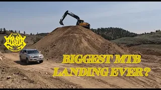 BUILDING THE BIGGEST MTB LANDING EVER? 'BEHIND THE BUILD'