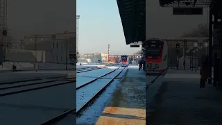 відправляється регіональний потяг ДПКр3 сполученням Харків- Суми- Ворожба