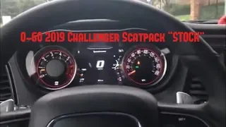 0-60 run 2019 Dodge Challenger R/T ScatPack 392