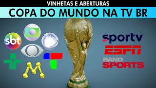 Vinhetas e aberturas da Copa do Mundo na TV brasileira (1970/2022)
