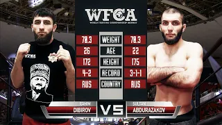 Рахим Дибиров vs. Султан Абдуразаков | Rahim Dibirov vs. Sultan Abdurazakov | WFCA 49