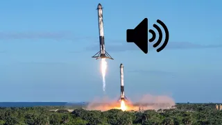 Falcon Heavy Booster Landing ASMR