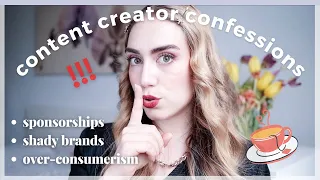 CONTENT CREATOR CONFESSIONS TAG: My Thoughts on Sponsorships, PR, Shady Brands & Over-Consumerism