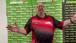 It's absolutely magic | Dennis Harbour qualifies for JenningsBet World Seniors Darts Championship