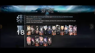 ⟨Arknights⟩ IS#4 3rd Ending: Long Into An Abyss | Blind Attempt
