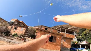 Movimento dos Braços e a Linha no Relo - Soltando Pipa em Primeira Pessoa