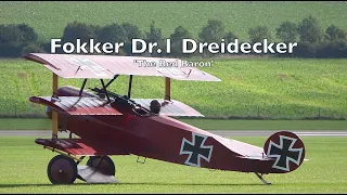 Replica Fokker Dr.1 Dreidecker - 'The Red Baron' -