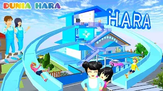 Wah Rumah Yuta jadi Rumah Baru Baby Hara 😱 | Kolam renang Luncuran | Sakura School Simulator