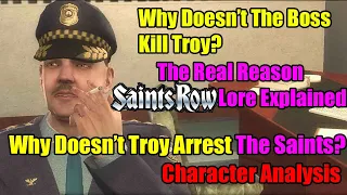 Why Does The Boss Never Kill Troy For Being An Undercover Cop? - Saints Row Lore Explained